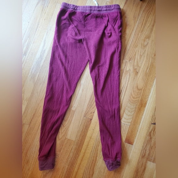 Pact organic red waffle joggers size xs - Picture 3 of 4